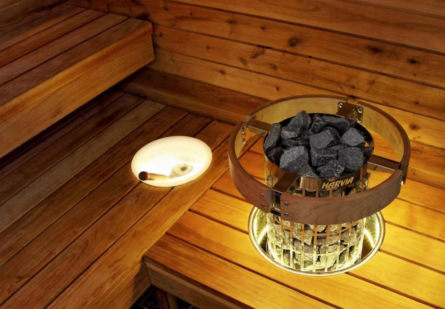 Harvia Cilindro PC70 & PC90 Sauna Heaters | Internal & External